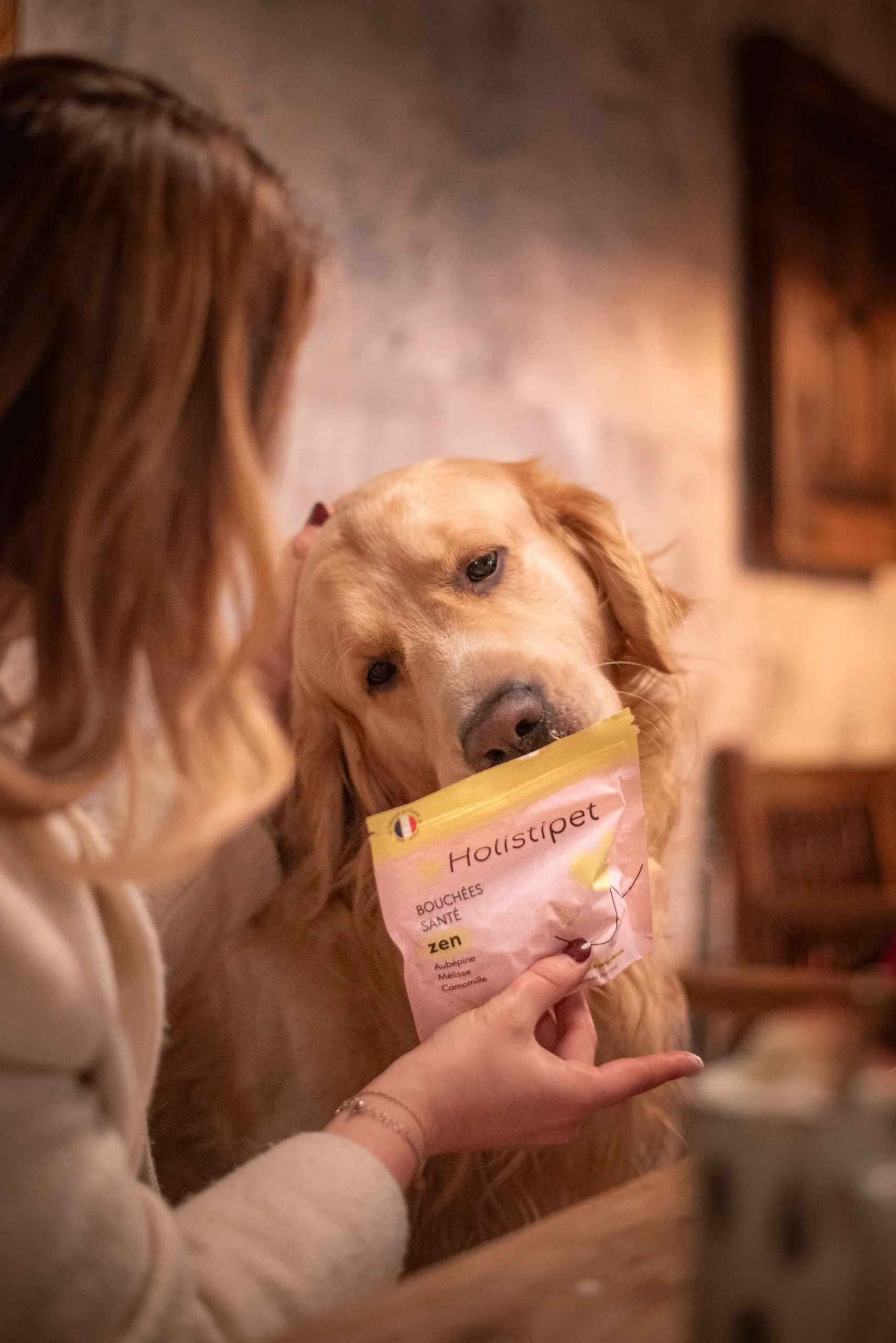Bouchées santé naturelles anti-stress pour chien – Holistipet – Image 3